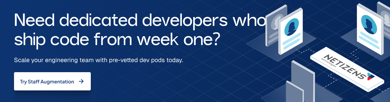 Dedicated developers collaborating with pre-vetted development teams to accelerate software delivery through staff augmentation